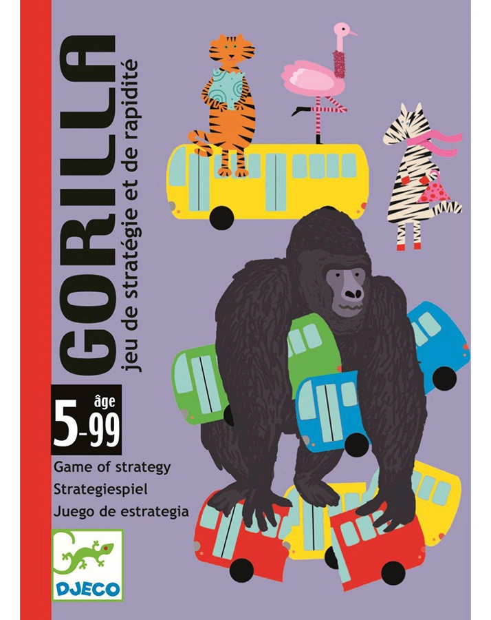 Kartenspiel GORILLA in bunt