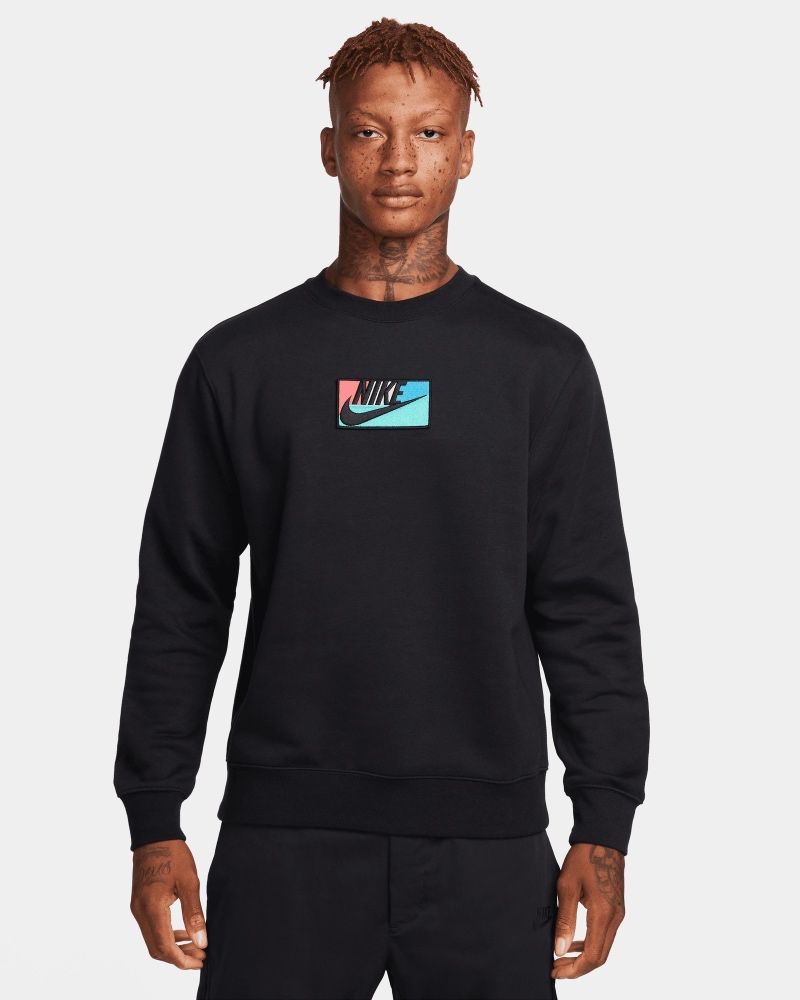 Sweat-shirt Nike Sportswear Club Fleece Noir pour homme