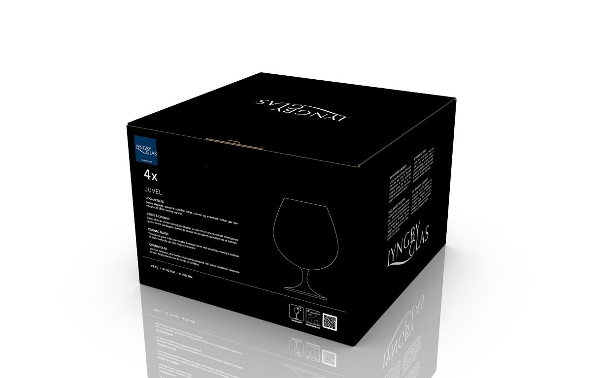 Cognacglas Juvel 4 Stück, 69 clKlassisch geformtes Cognacglas