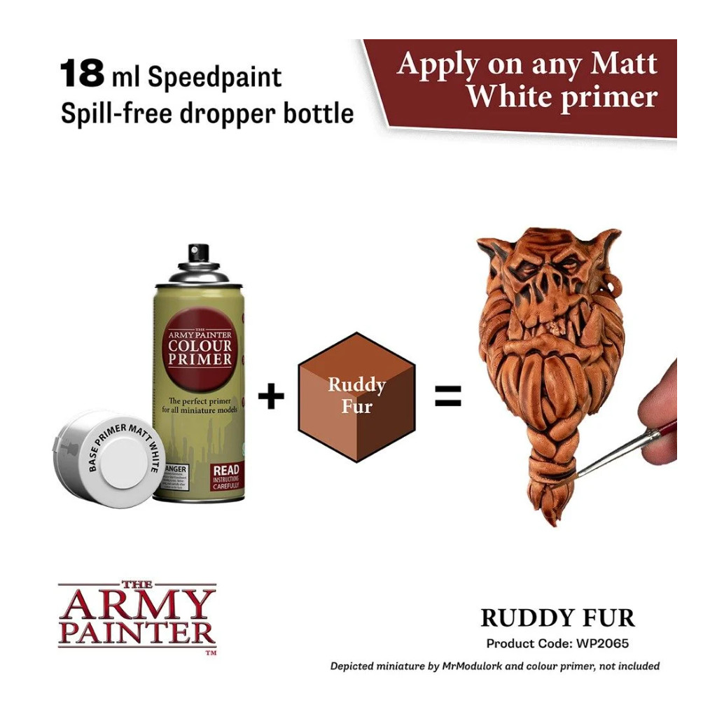 Army Painter - Speedpaint Warrior Ruddy Fur