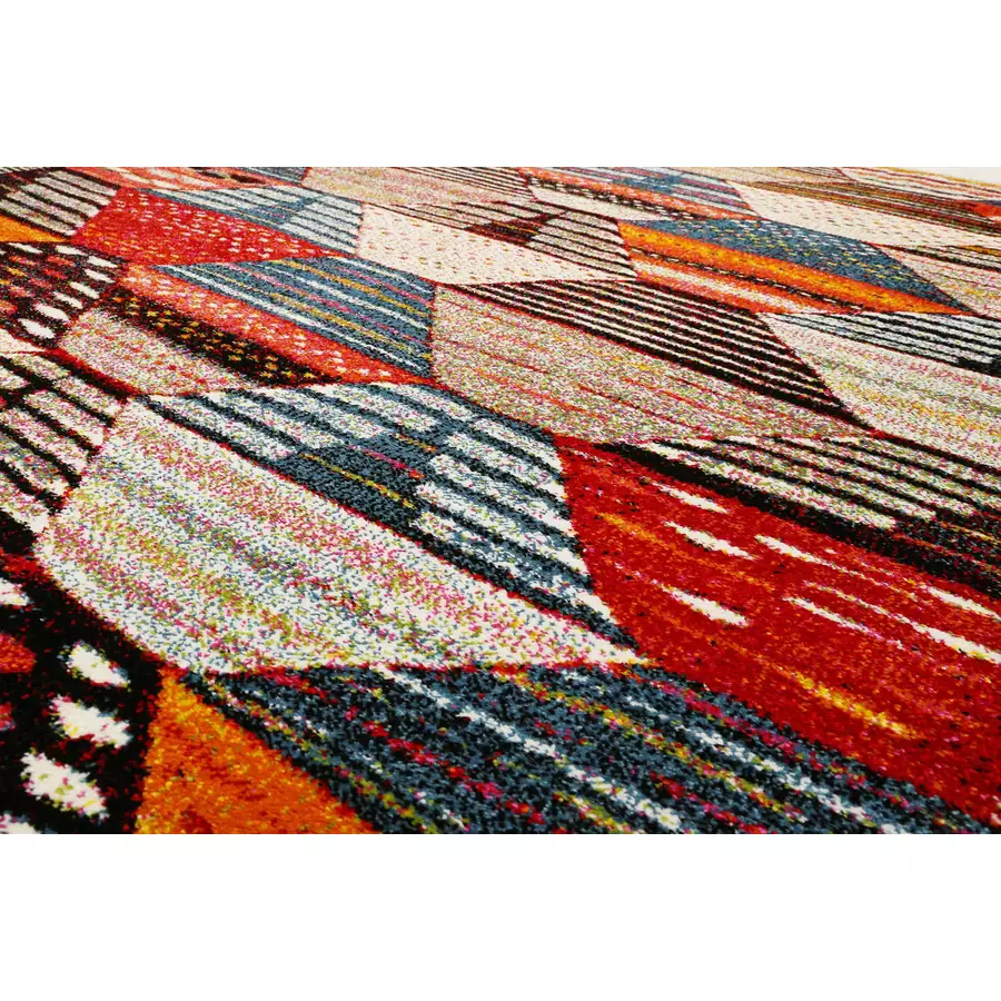 Wecon home Kurzflorteppich Modern Berber multicolor
