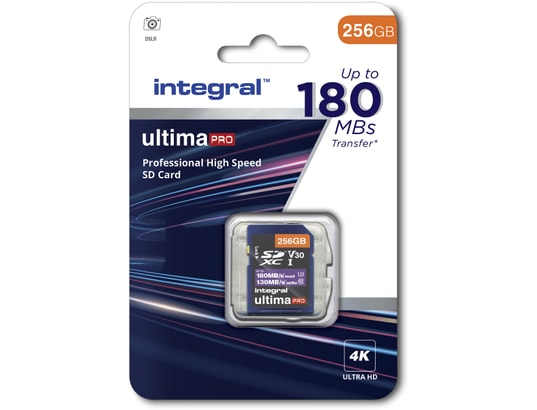 INTEGRAL - Carte mémoire 256 Go INSDX256G-180V30