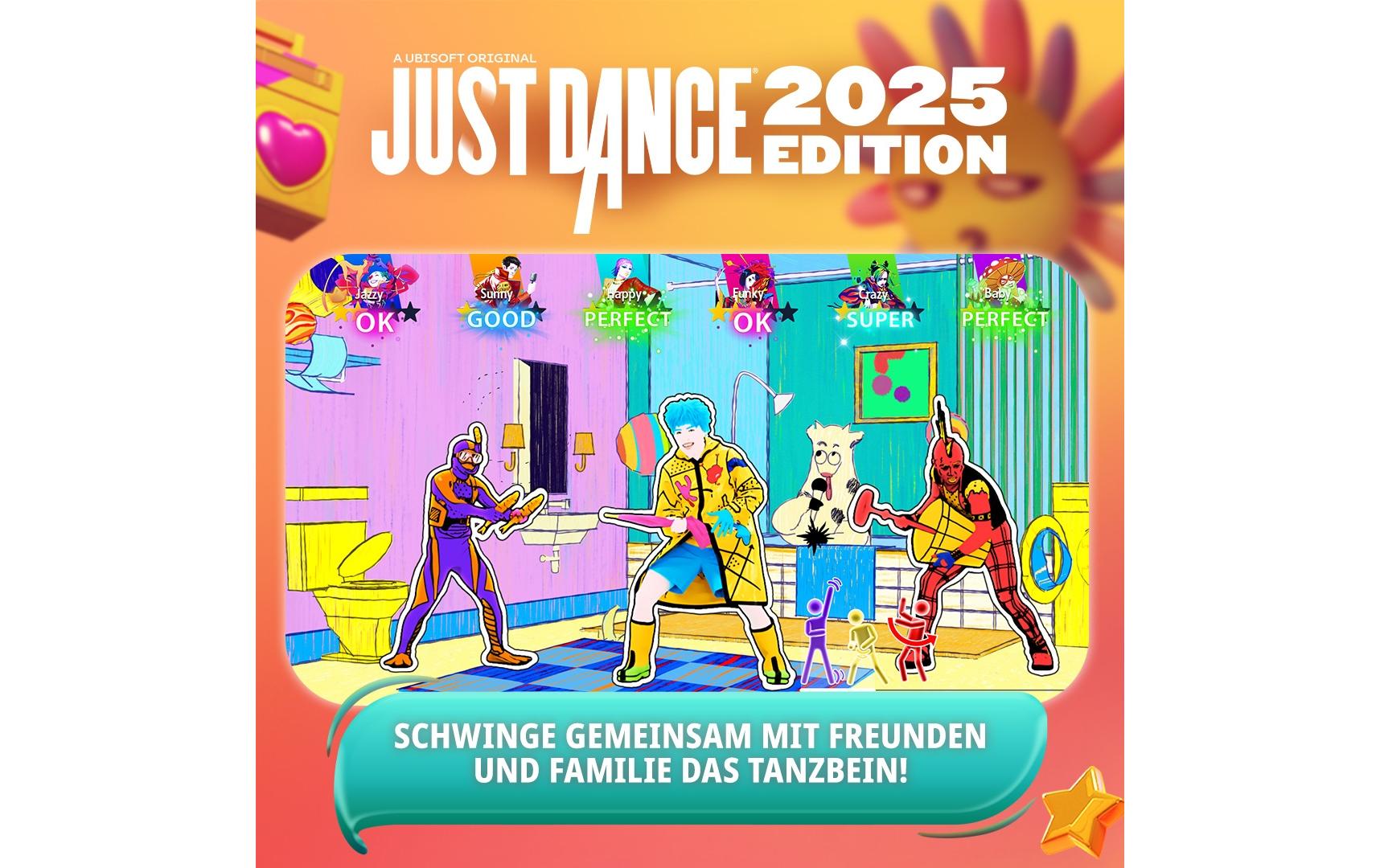 Just Dance 2025 (Code in a Box)Lassen Sie es mit Just Dance so richtig krachen, Switch