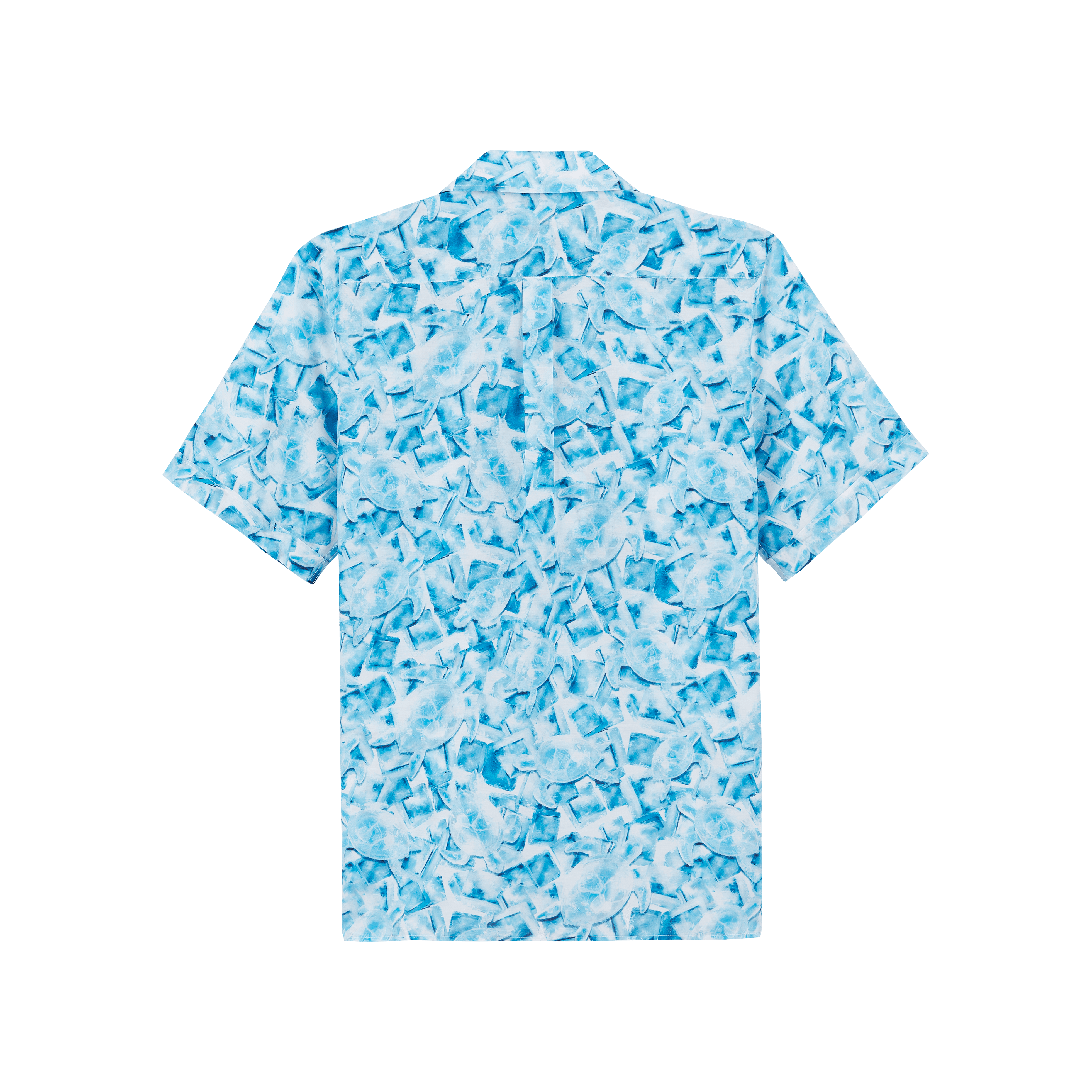 Chemise Bowling en Coton et Soie Homme Iced Turtles