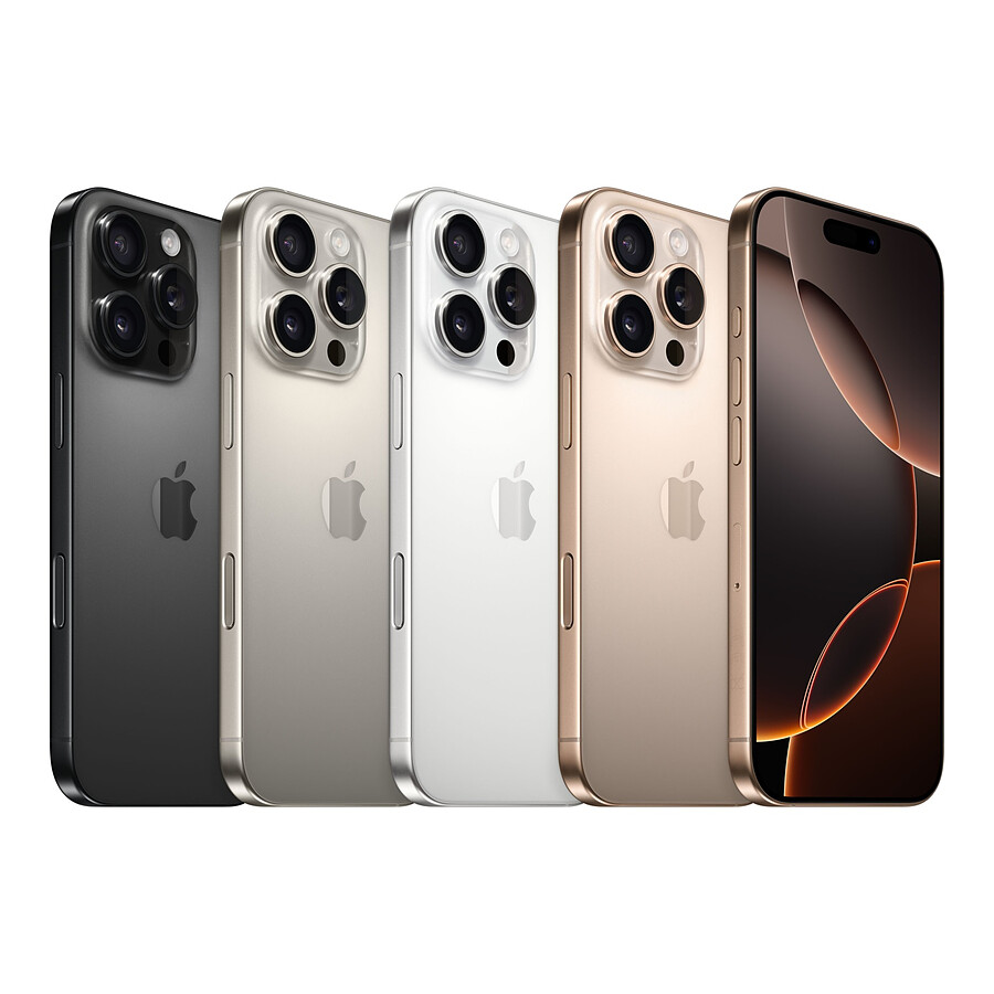 Apple iPhone 16 Pro (Titane sable) - 256 Go