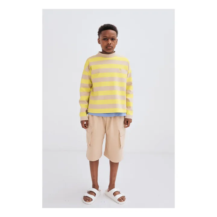 Repose AMS Sweat Coton Bio Oversize Boxy | Jaune