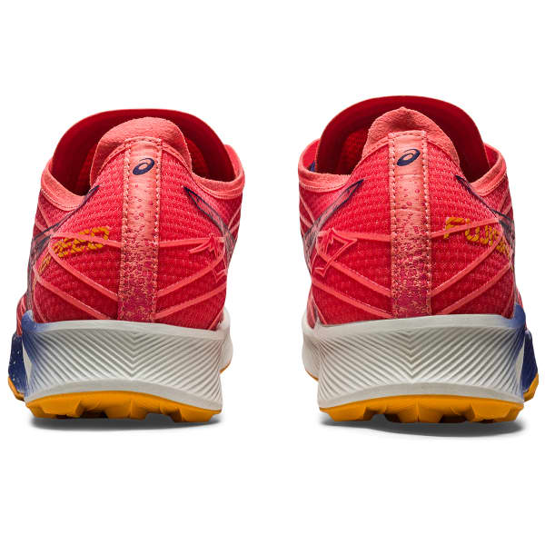 Chaussure trail ASICS FUJISPEED W PAPAYA/INDIGO BLUE