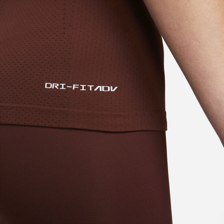 Nike Dri Fit Adv Aura Slim Fit Traenings T Shirt Rød