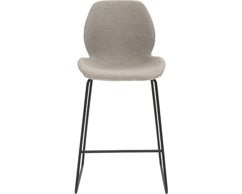Barkruk Mayer zitmeubel mySOLO 1176 49 x 49 x 96 cm staal zwart/schaal grijs 1176-K3-526