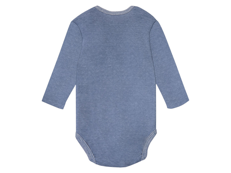 Body's voor babyjongens, set van 2, van bio-katoen