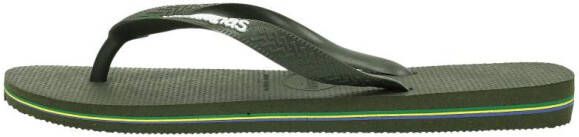 Havaianas Teenslippers Brasil Logo zomerschoen slippers poolslides met logo-opschrift