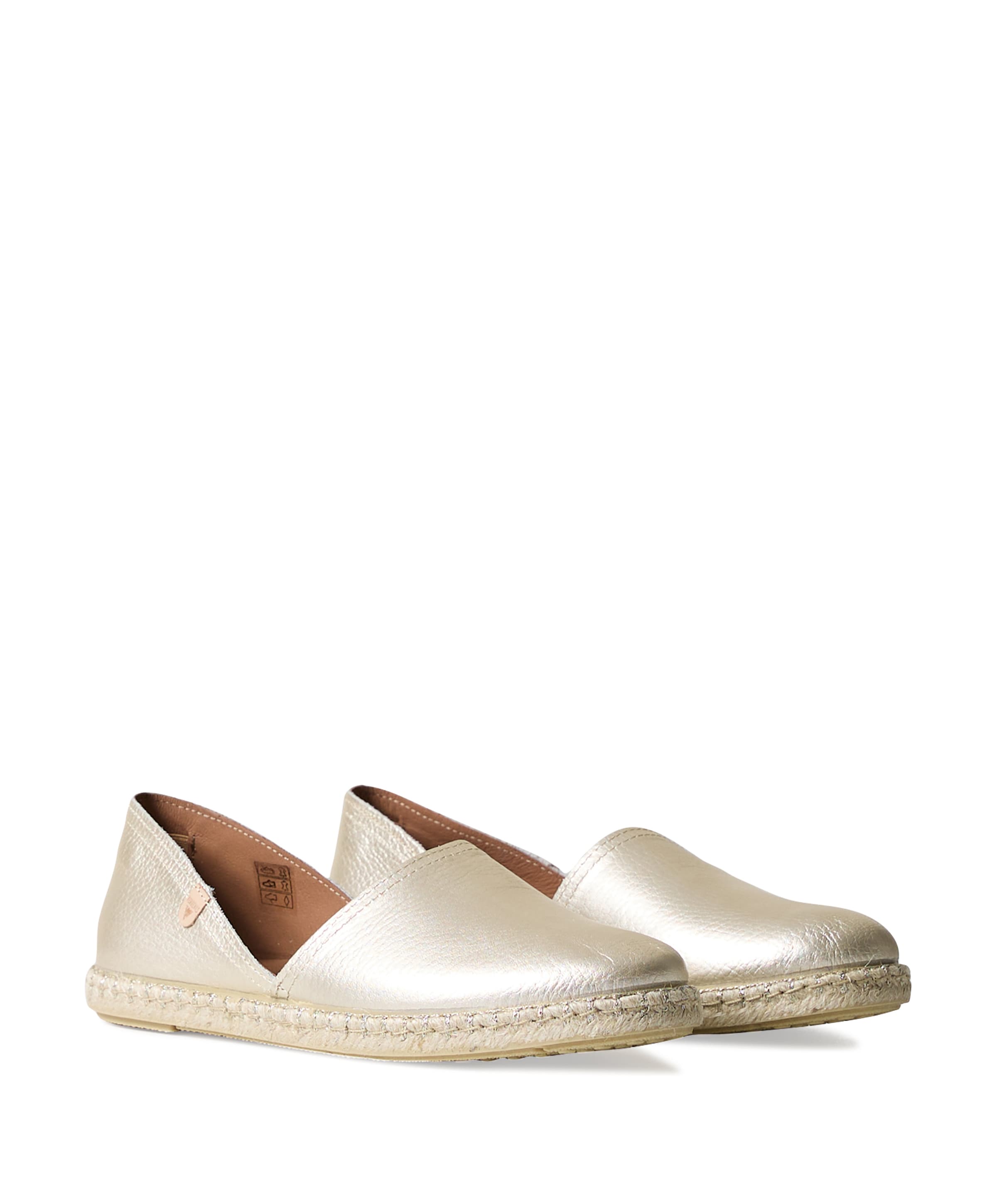 Verbenas CARMEN NUCLEO METAL/GAL dames espadrilles goud
