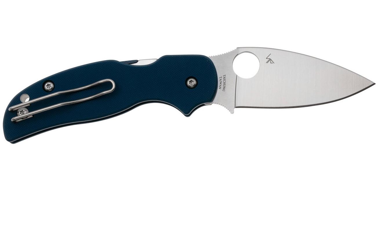 Spyderco Sage 5 CPM SPY27 C123GPCBL Cobalt Blue G10 zakmes