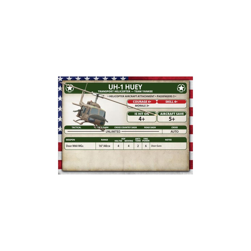 Team Yankee - UH-1 Huey Transport Helicopter Platoon