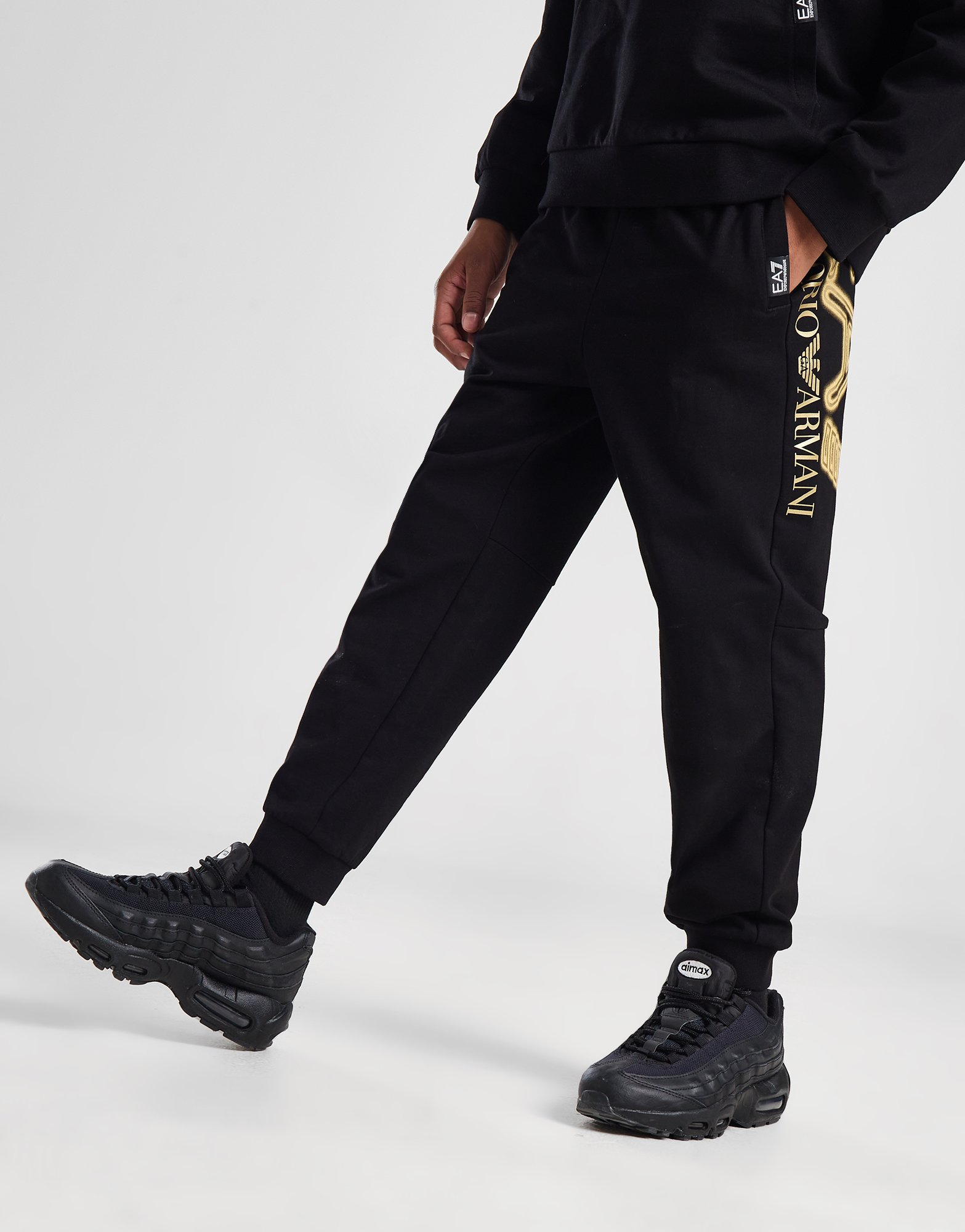 Emporio Armani EA7 Pantalon de jogging Gold Logo Junior