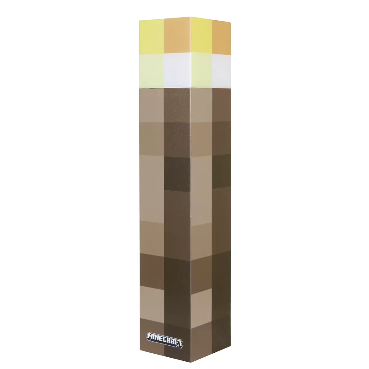 LED-Fackel mit Wandhalterung Minecraft braun,gelb