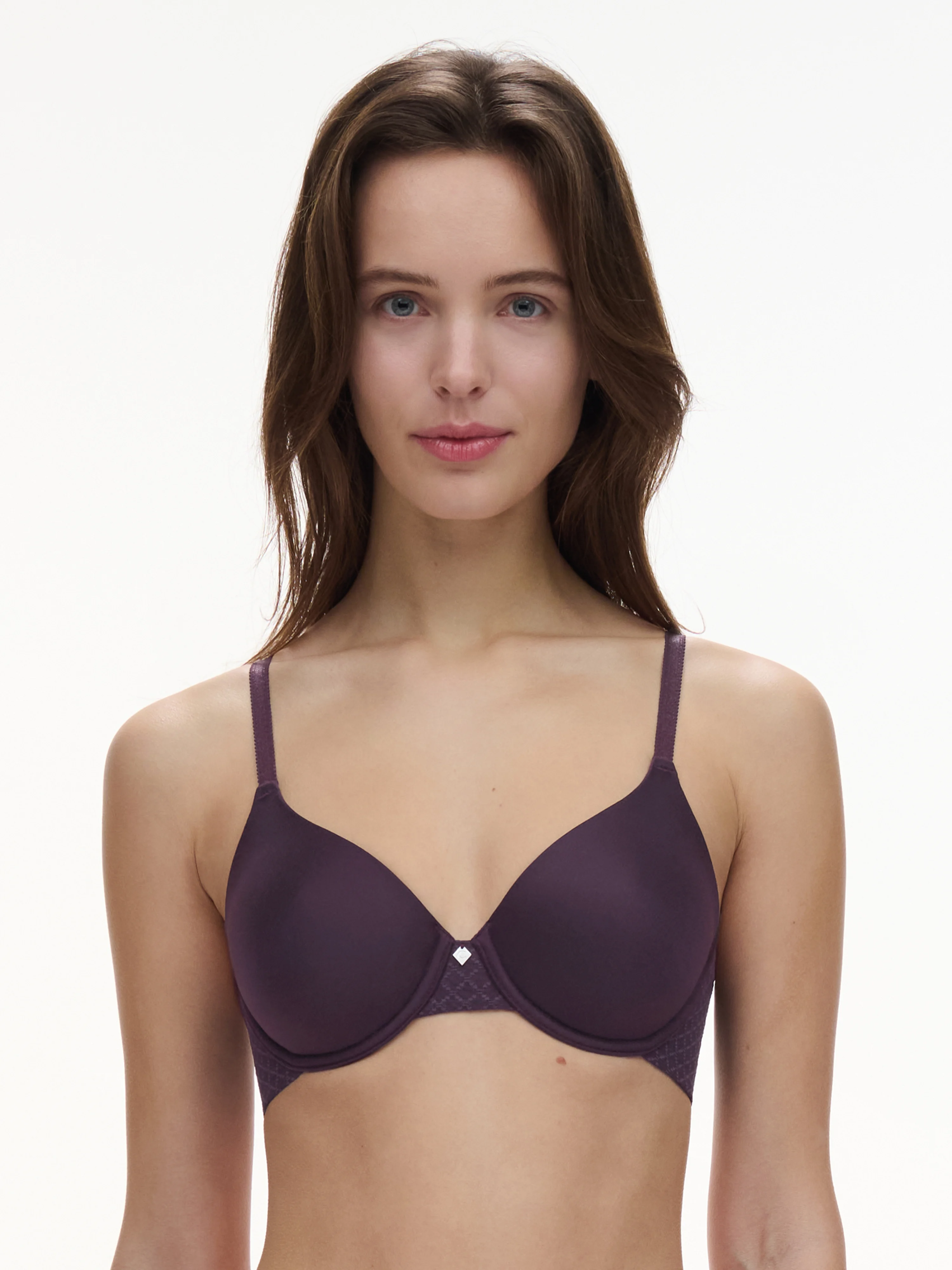 NORAH CHIC - Soutien-gorge coques emboîtant en dentelle | Violet