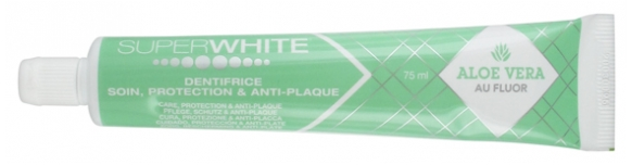 Dentifrice Soin Protection & Anti-Plaque Aloe Vera - 75 ml