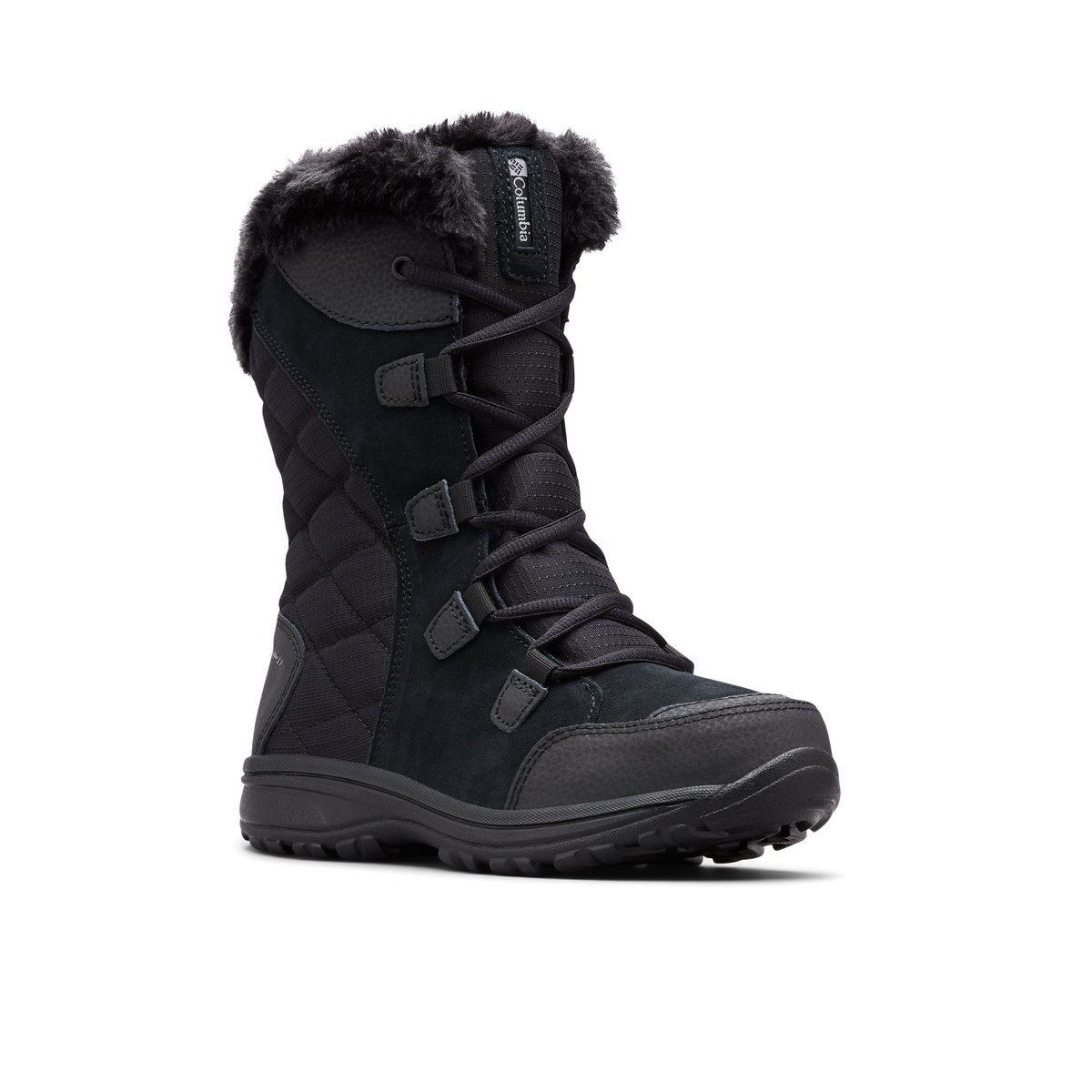 COLUMBIA-Icemaiden_ii-Bottillon d'hiver - Semelle tracteur - Noir
