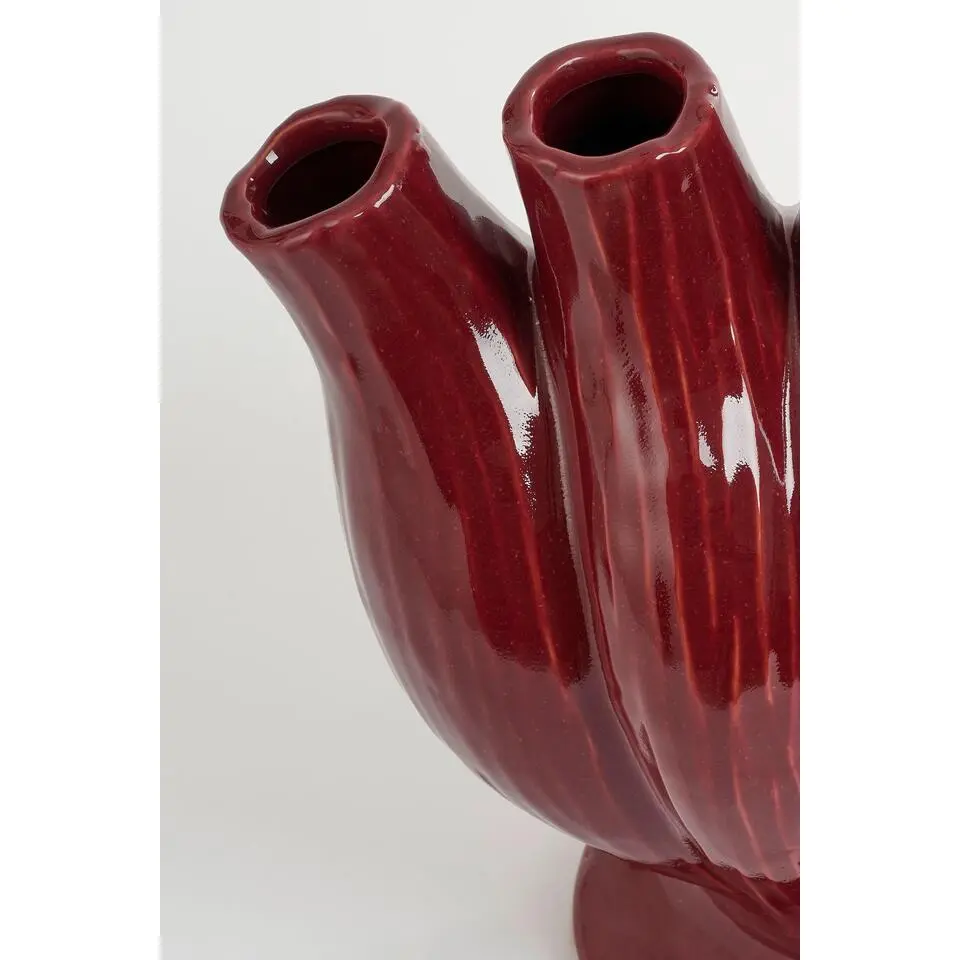 Mica Decorations Serra Tulpenvaas - L33 x B16 x H30 cm - Paars