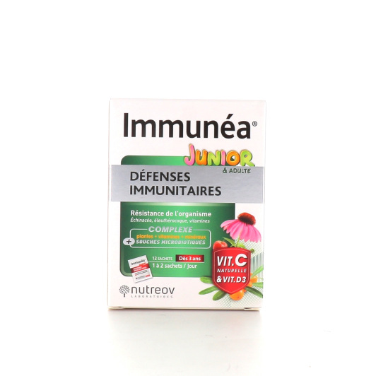 Complément alimentaire Défenses immunitaires Immunéa Junior & Adulte