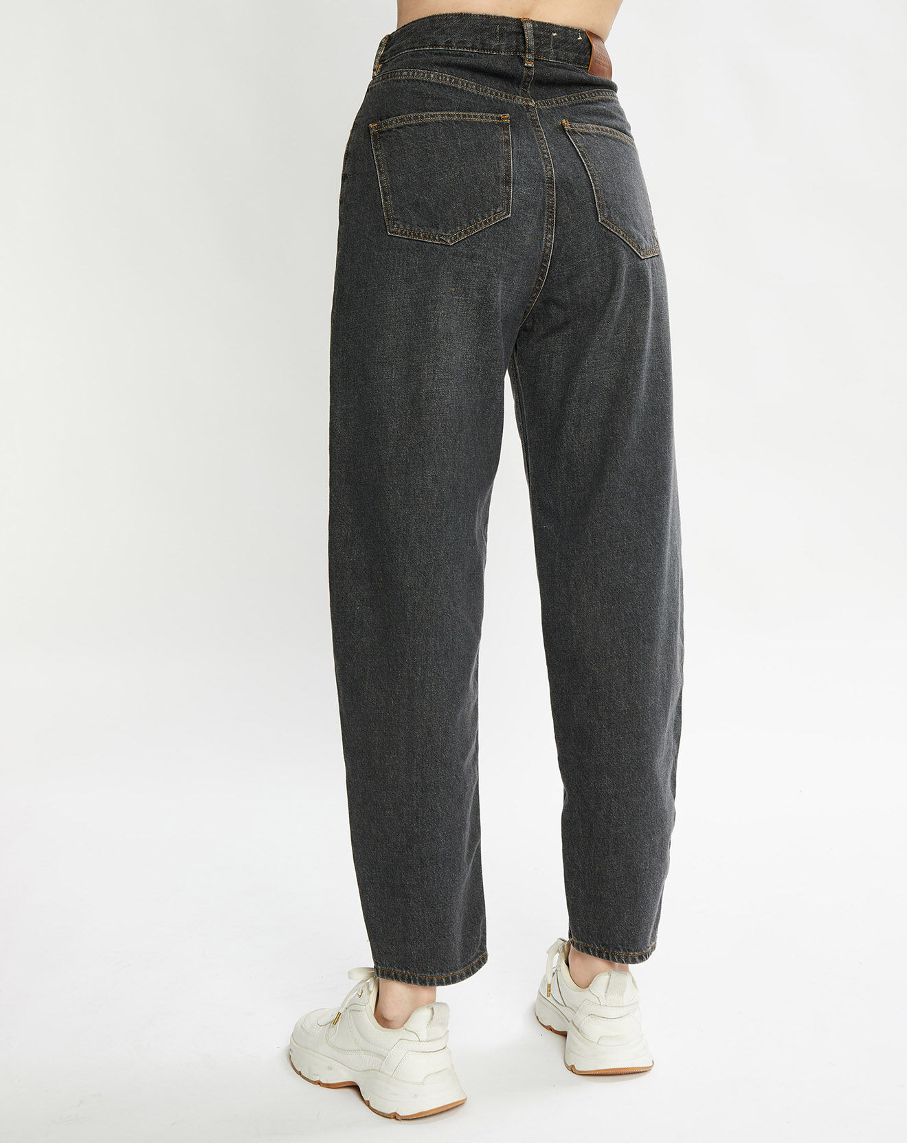 Scotch & Soda Jean Balloon Ample gris foncé
