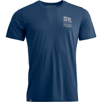 Ortovox 150 Cool Mtn Mission T-Shirt Deep Ocean Herren