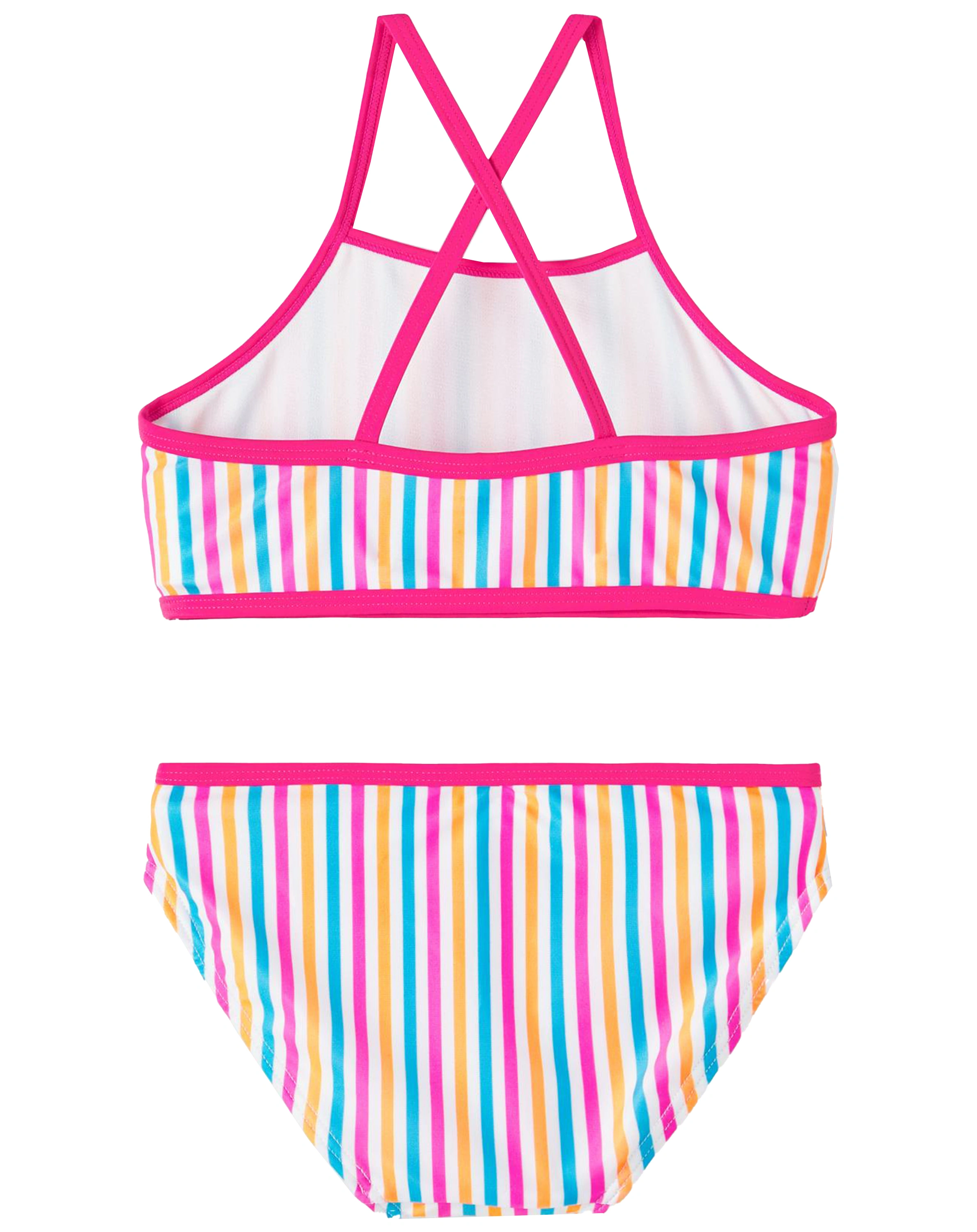 Bikini NKFZIZA gestreift in bright white