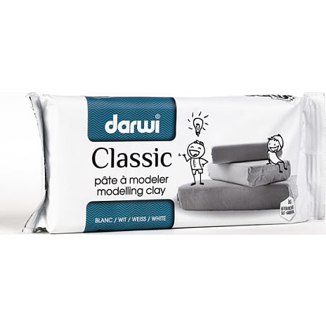 Cernit darwi modellermasse 1000 g hvid