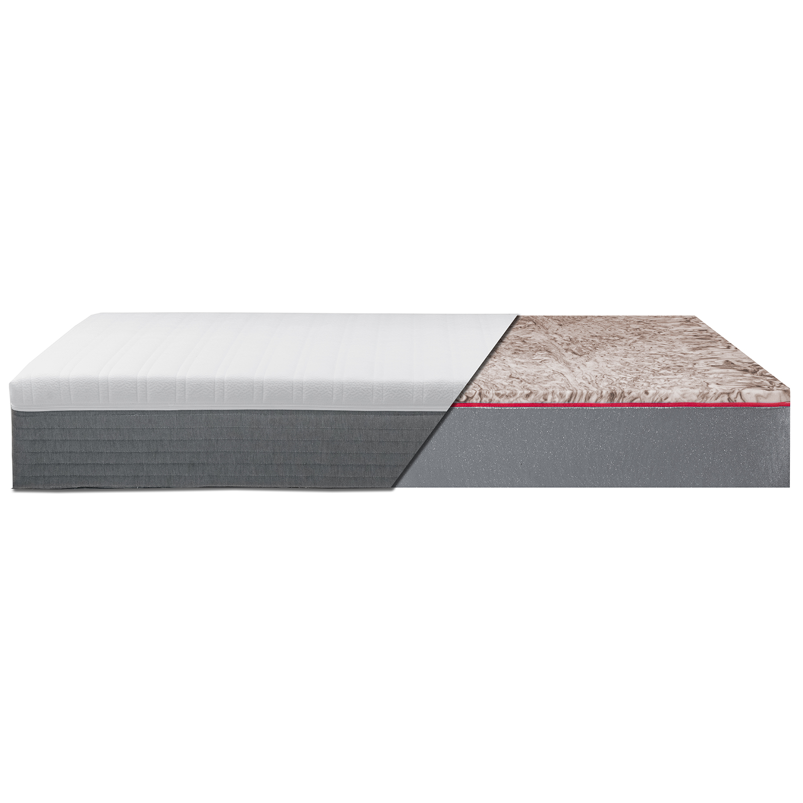 3-Schicht-Komfortschaum-Matratze HEALTHSLEEP COMFORT - H4 - 90x200 cm
