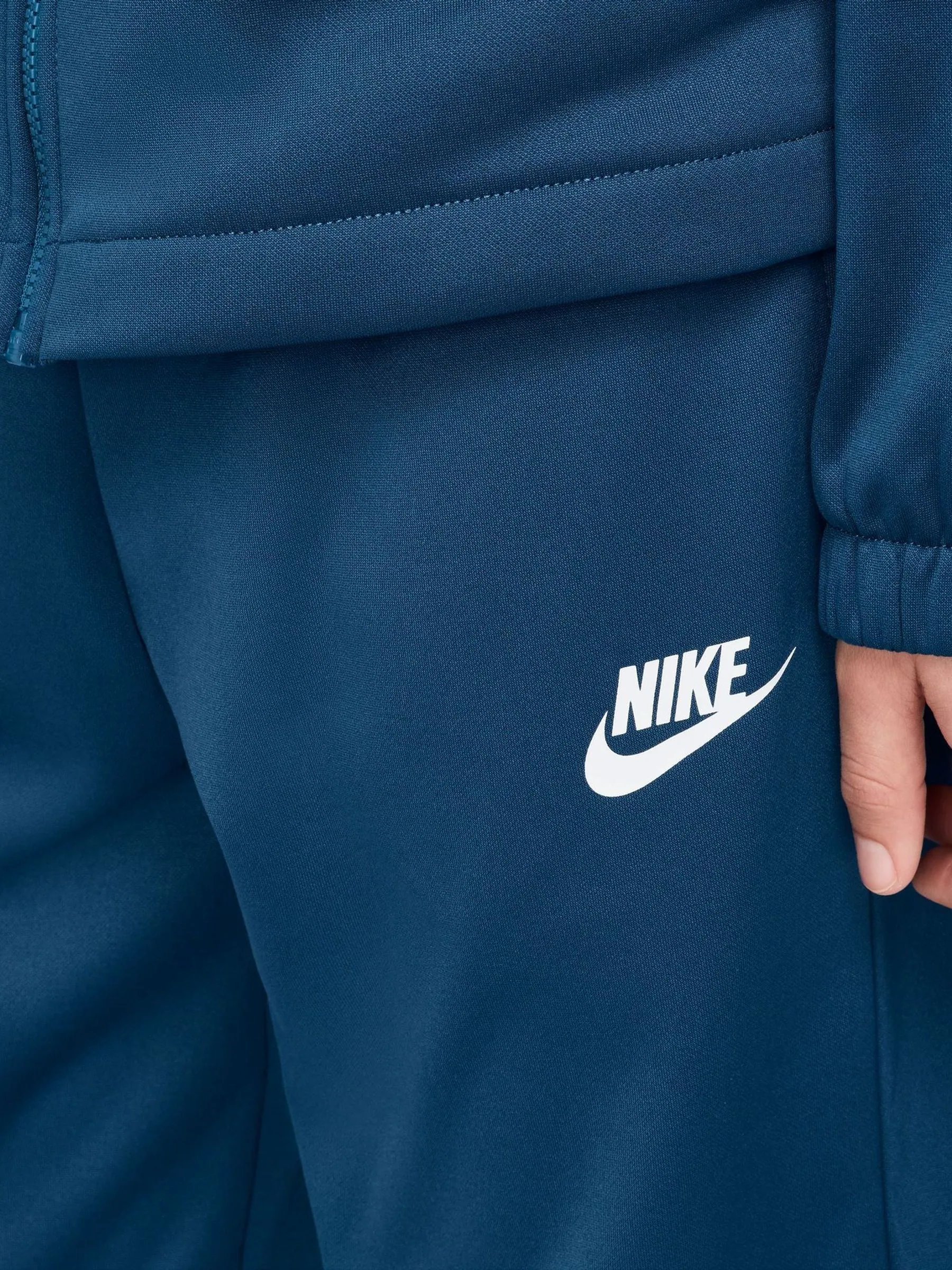 Blauwe Force - Nike Dri-Fit Poly Zip Through Tracksuit