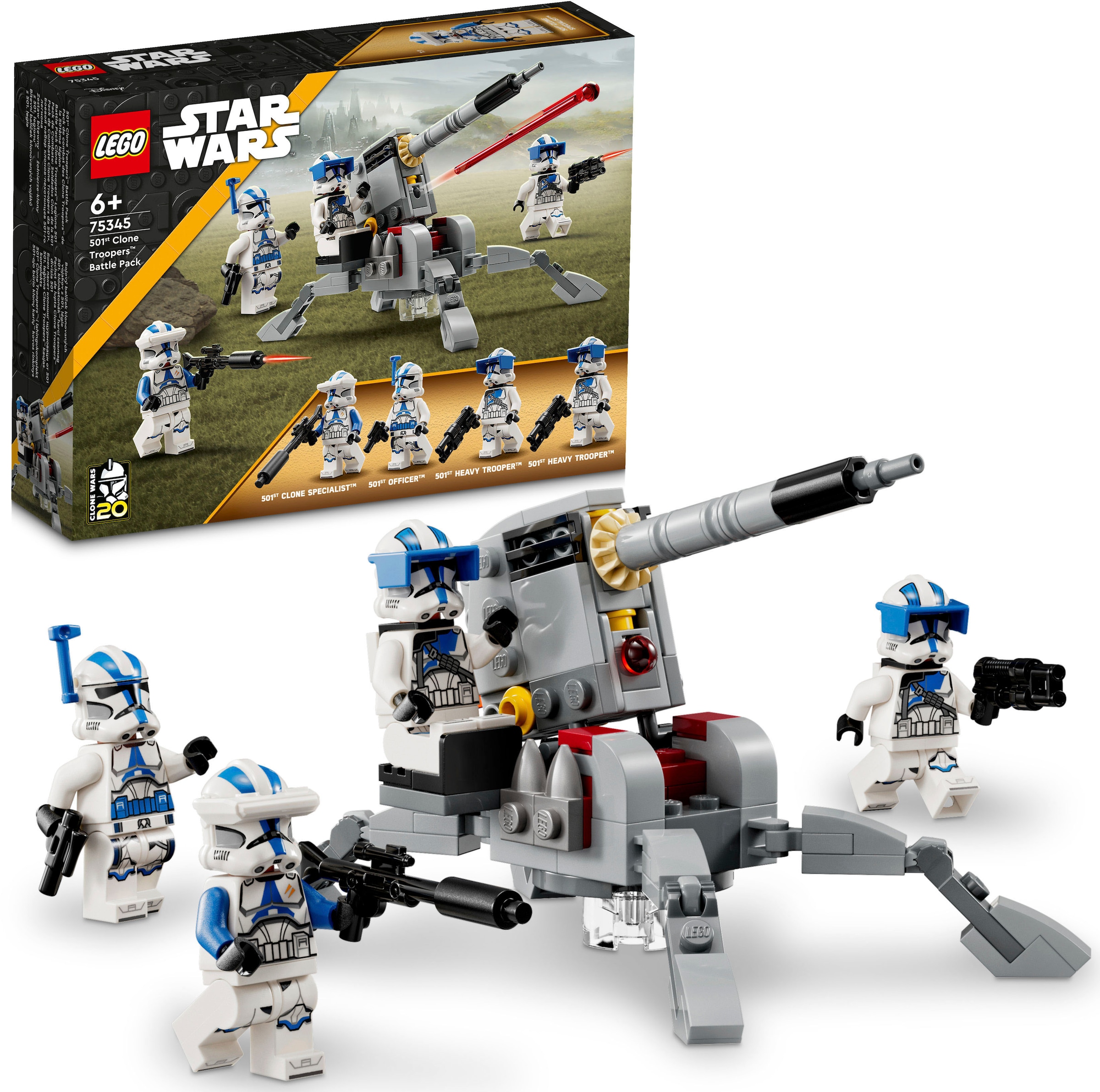 LEGO® Konstruktionsspielsteine »501st Clone Troopers™ Battle Pack (75345), LEGO® Star Wars™« Made in Europe