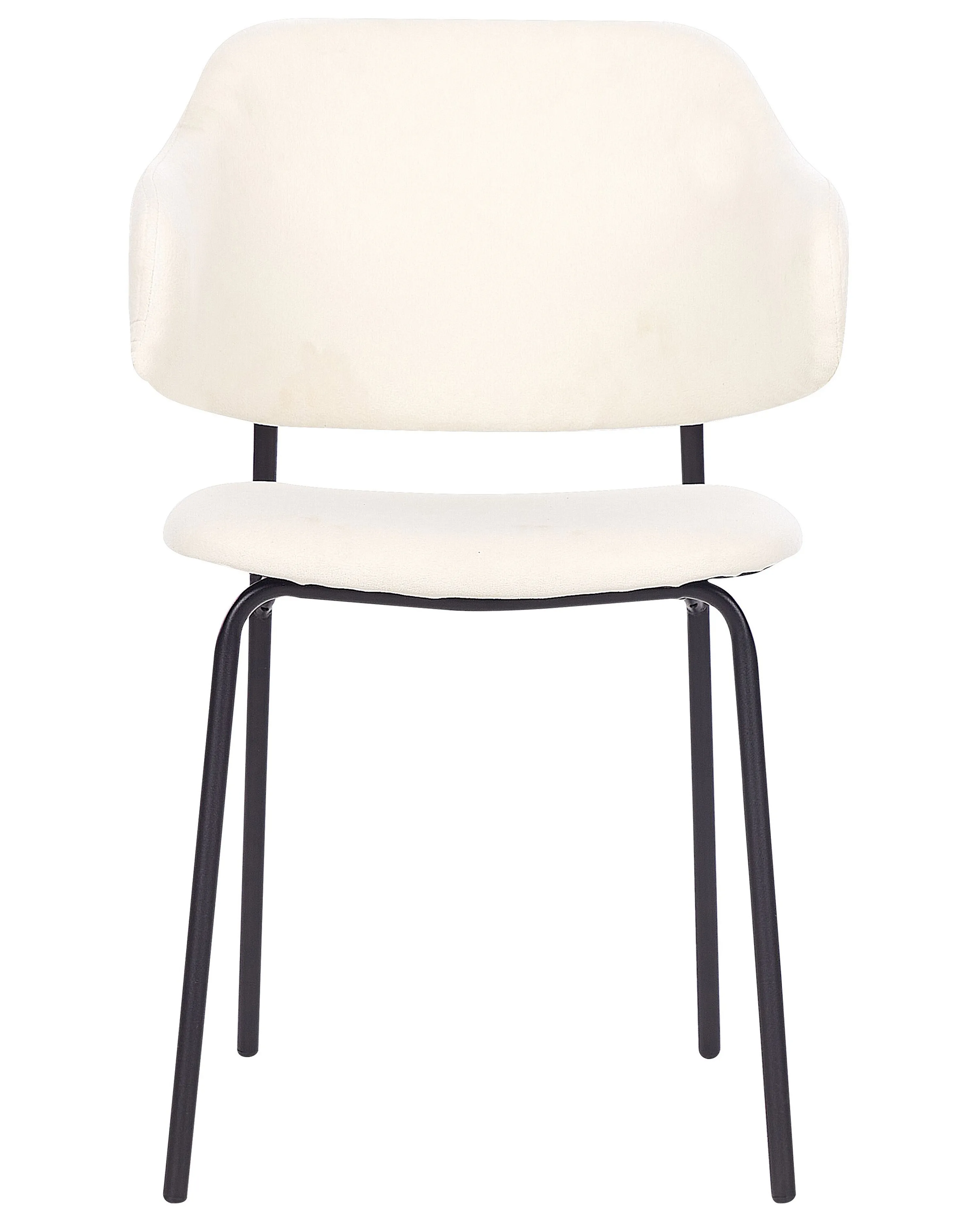 Set van 2 eetkamerstoelen KENAI Lichtbeige