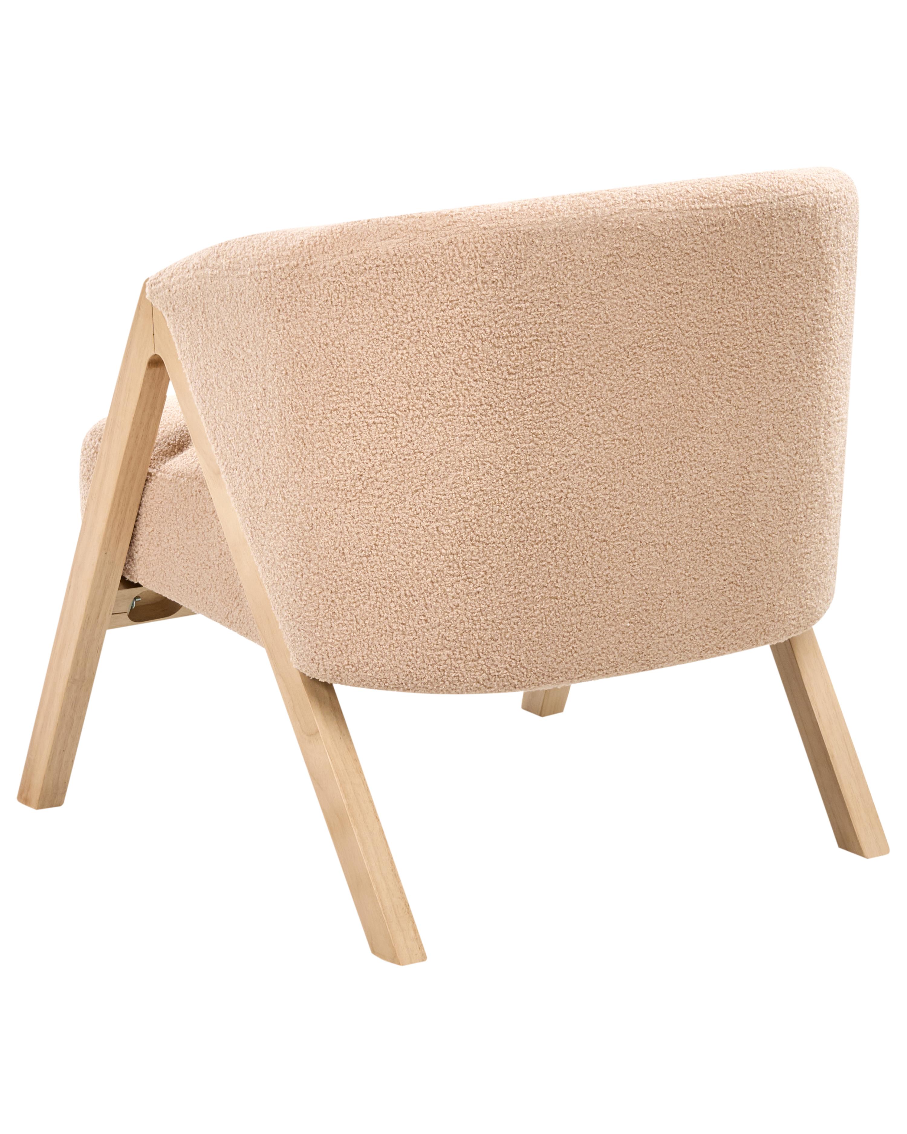 Fauteuil SKEI Bouclé Beige