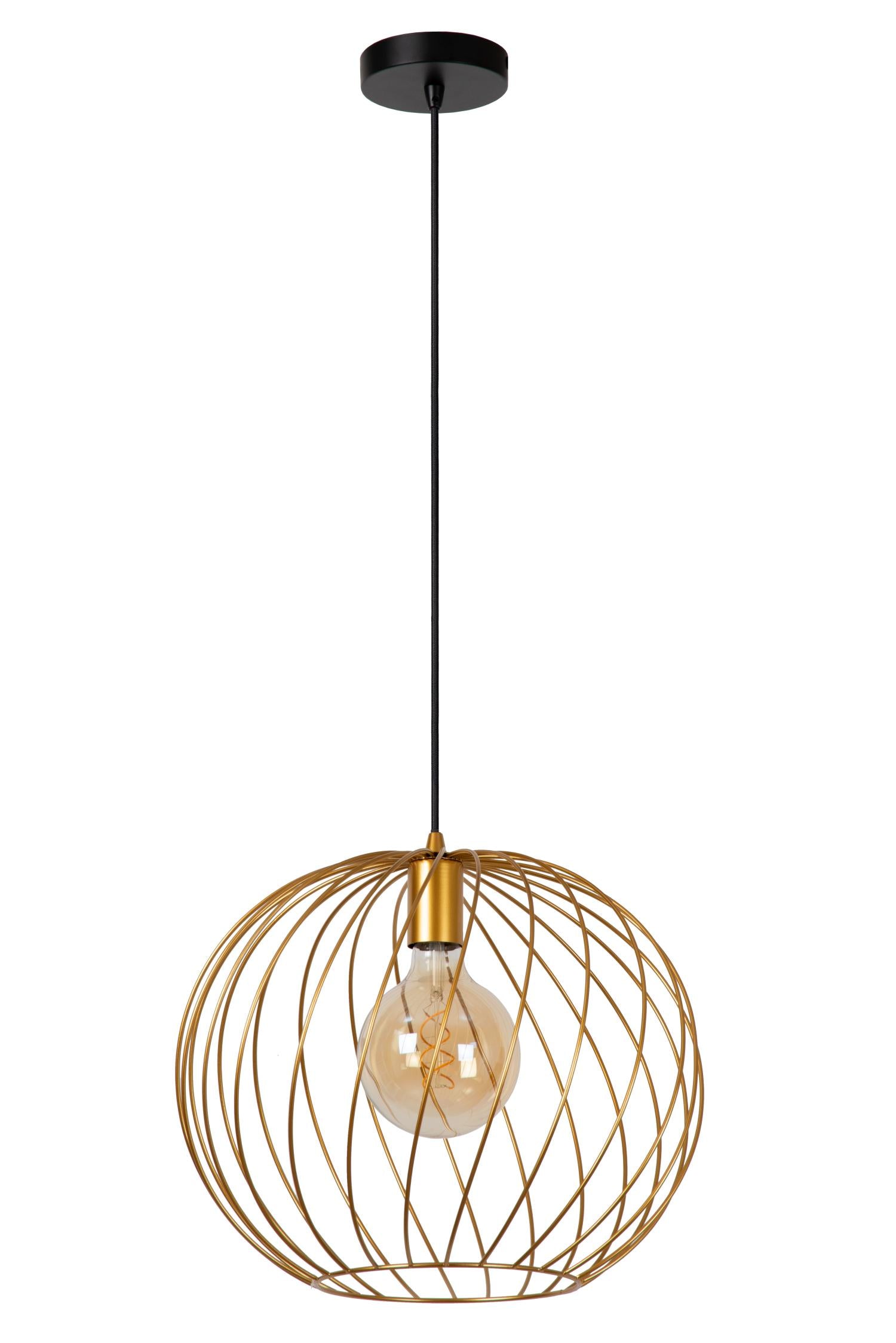 Lucide DANZA Hanglamp - Mat Goud | Messing