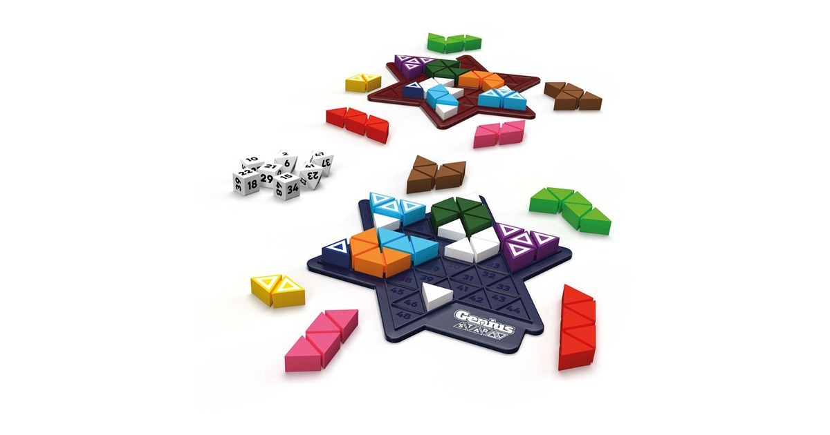 SmartGamesStar Sleeve Bordspel  (Nederlands, 1 - 2 spelers, Vanaf 8 jaar, 160.000 puzzels)