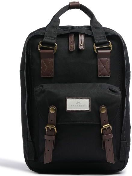 Doughnut - Macaroon - Schooltas - Zwart - Waterafstotend - Voor Laptops Tot 14''