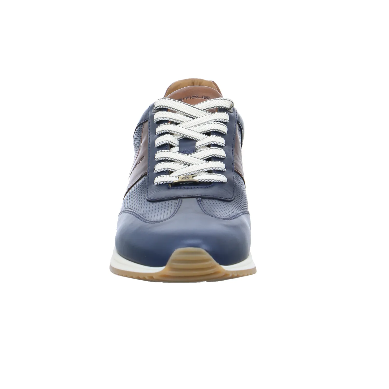 AMBITIOUS Halbschuhe Sneaker Blau Leder