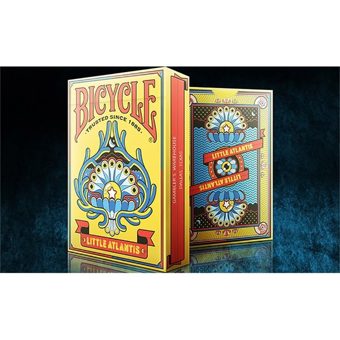 54 cartes Bicycle : Little Atlantis