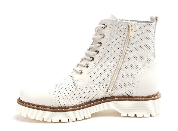 Goodstep boots bottine plates femme 3043 blanc