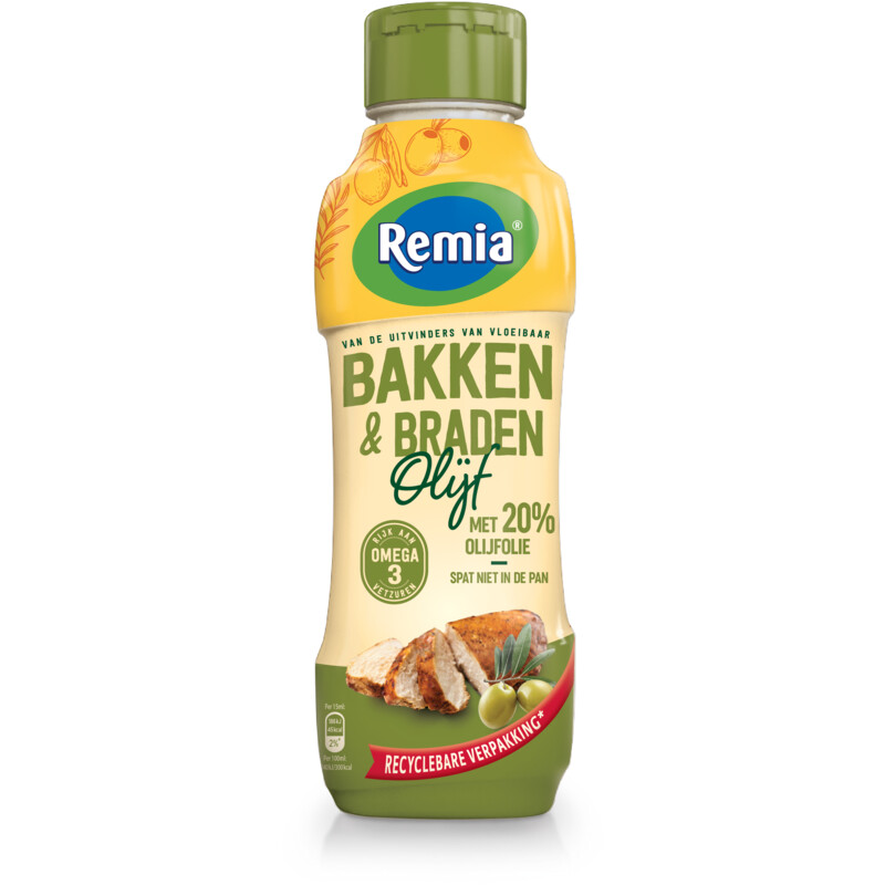 Remia Bakken & braden olijf