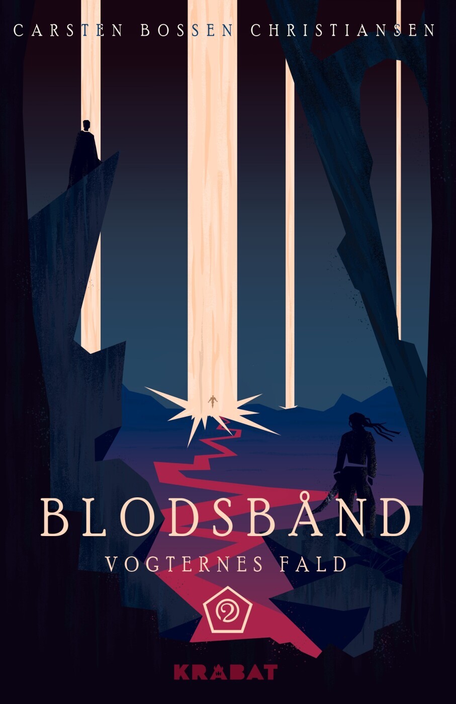 Blodsbånd - Vogternes Fald 2 - Carsten Bossen Christiansen - Bog