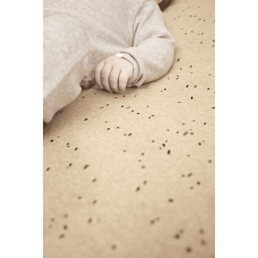 MEYCO Laufgittereinlage Rib Mini Spot - Toffee Melange - 80 x 100 cm