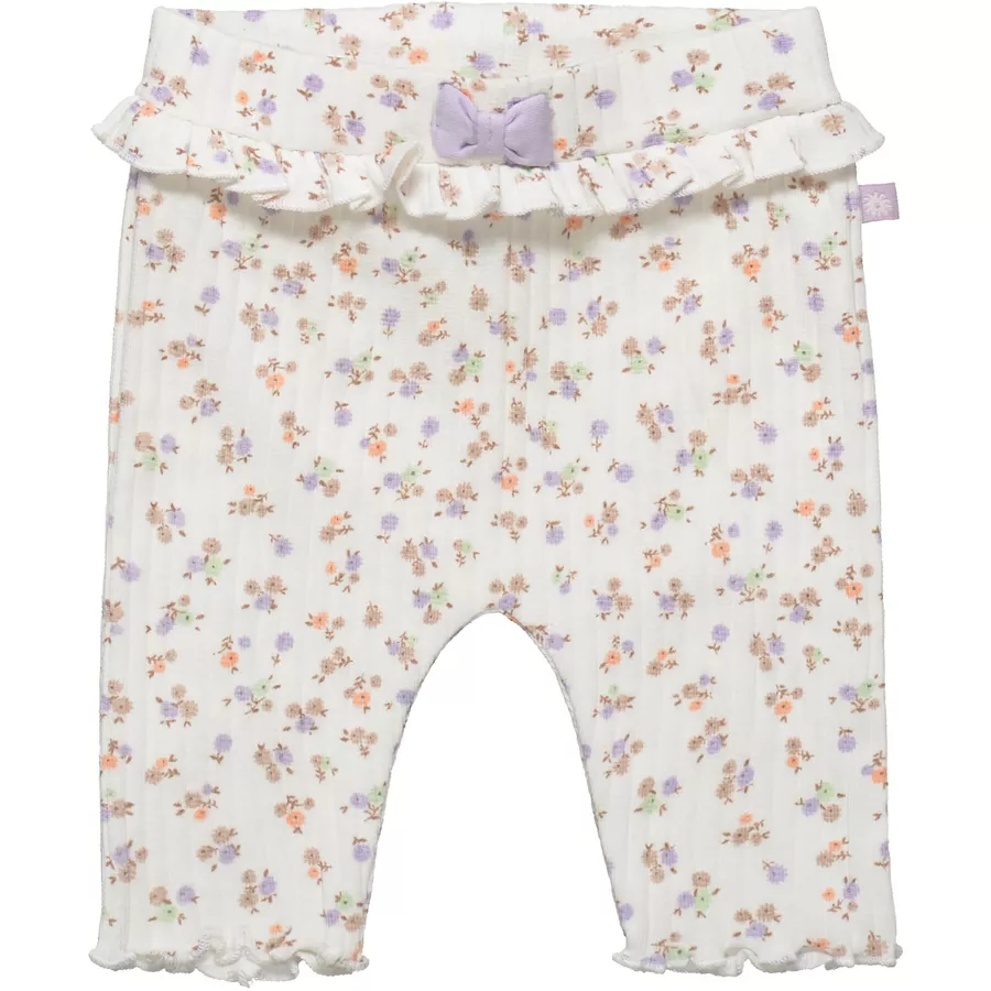 STACCATO Hose paerl white gemustert