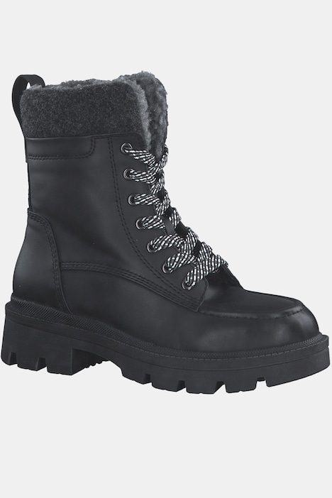 Schnür-Boots, Jana Shoes, recycelt, Weite H