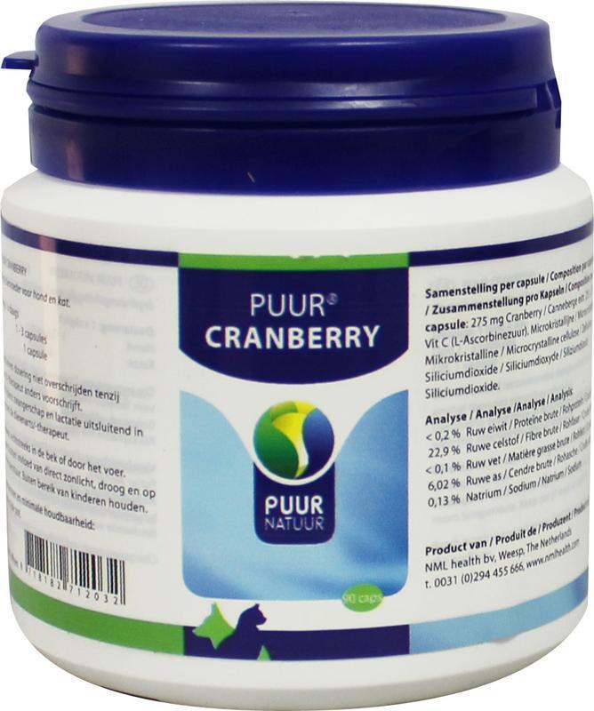 NML Health Cranberry compleet 90cap