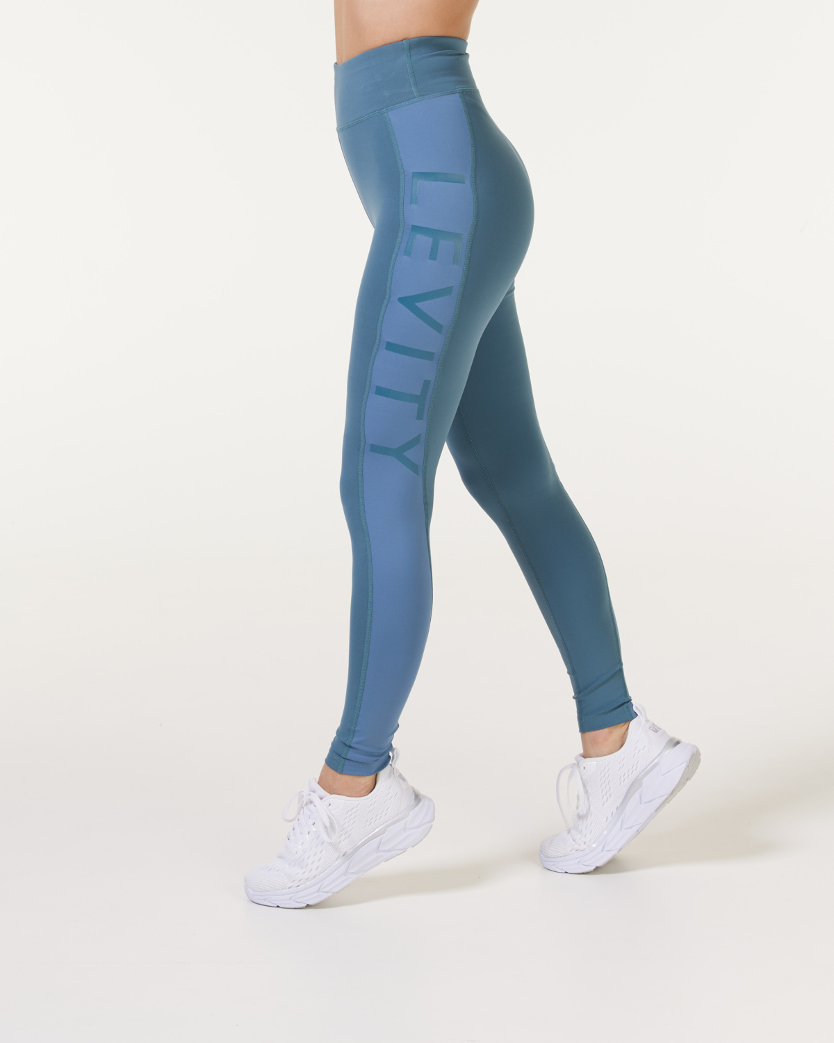 LEVITY Ultra Run Comp Block Tights Blue