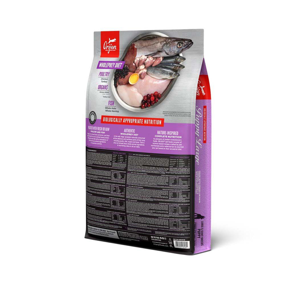 Orijen Puppy Large Breed Whole Prey - Hondenvoer - 6 Kilogram - kip