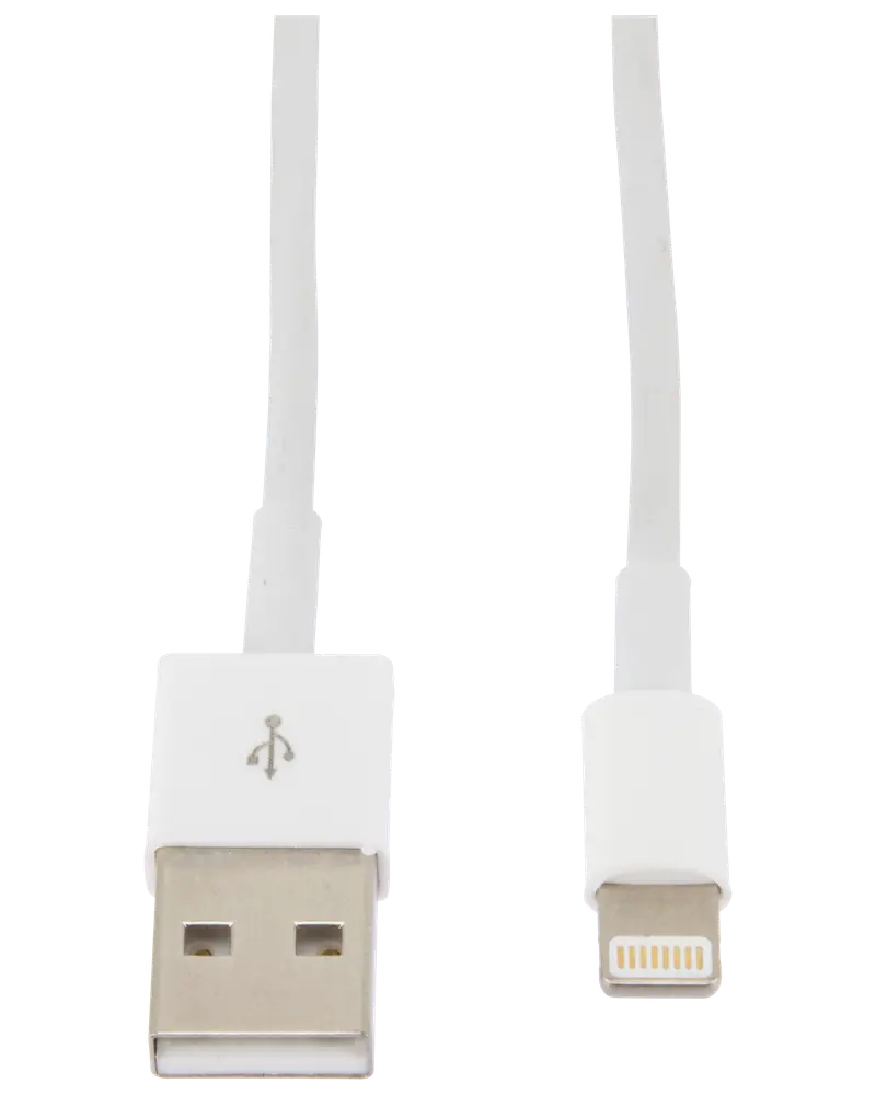 SINOX Lightningkabel 1 meter - hvid