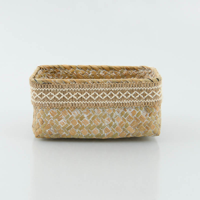 Panier 'Milva' jonc de mer